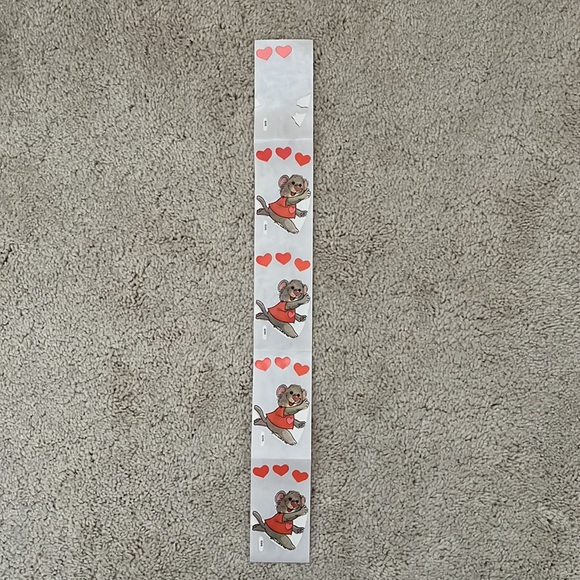 Suzy’s Zoo stickers - mouse with hearts - Picture 2 of 2